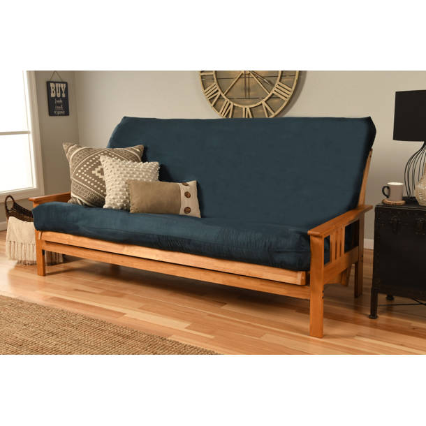 Rush Furniture Box Cushion Futon Slipcover & Reviews Wayfair